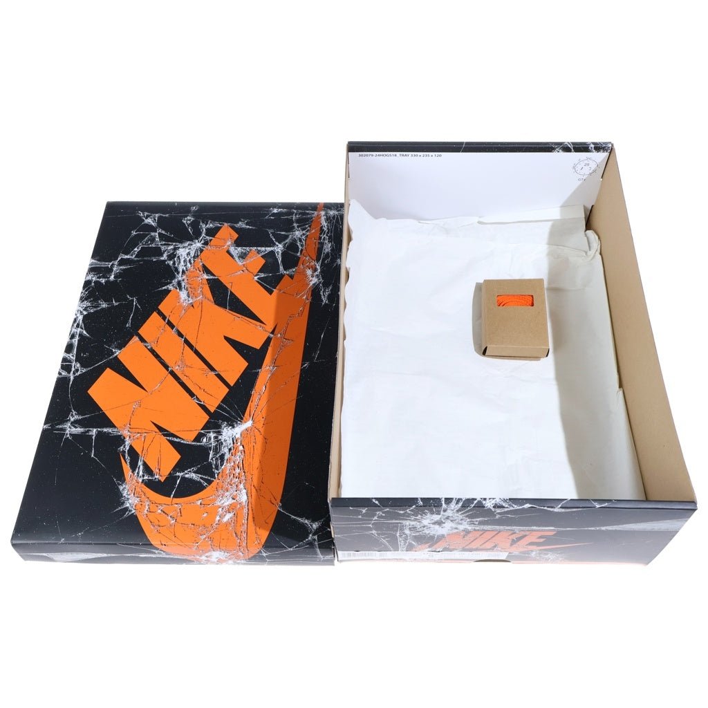 NIKE(ナイキ) AIR JORDAN 1 RETRO HIGH SHATTERED BACKBOARD (2025) エアジョーダン1 レトロ ハイ OG シャッタードバックボード ブラック/オレンジ US9/27cm DZ5485-008