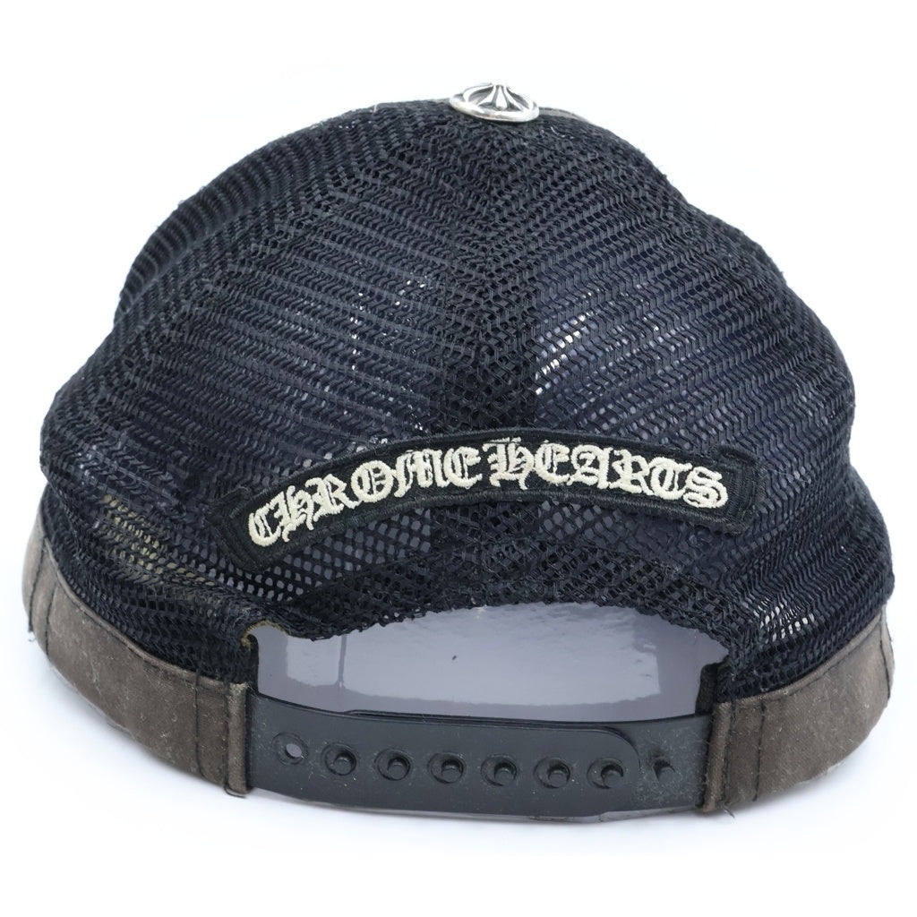 CHROME HEARTS(クロムハーツ) TRUCKER CAP CHパッチ メッシュ トラッカーキャップ 帽子 カーキ