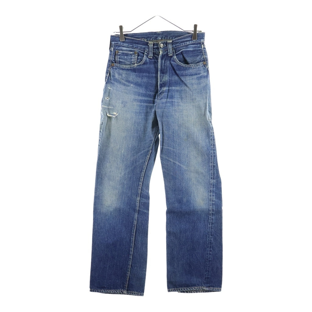 Levi's(リーバイス) 40-50S VINTAGE 501XX 47MODEL 革パッチ ボタン裏ツーブロンク 隠しリベット 片面BIG E センターセット 通常R ボタンフライ デニムパンツ インディゴ