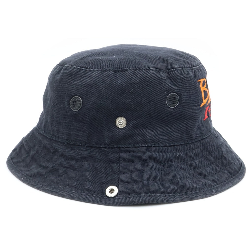 NO BRAND(ノーブランド) 90S BIG AUDIO DYNAMITE BUCKET HAT ビッグ オーディオ ダイナマイト バケット ハット ブラック