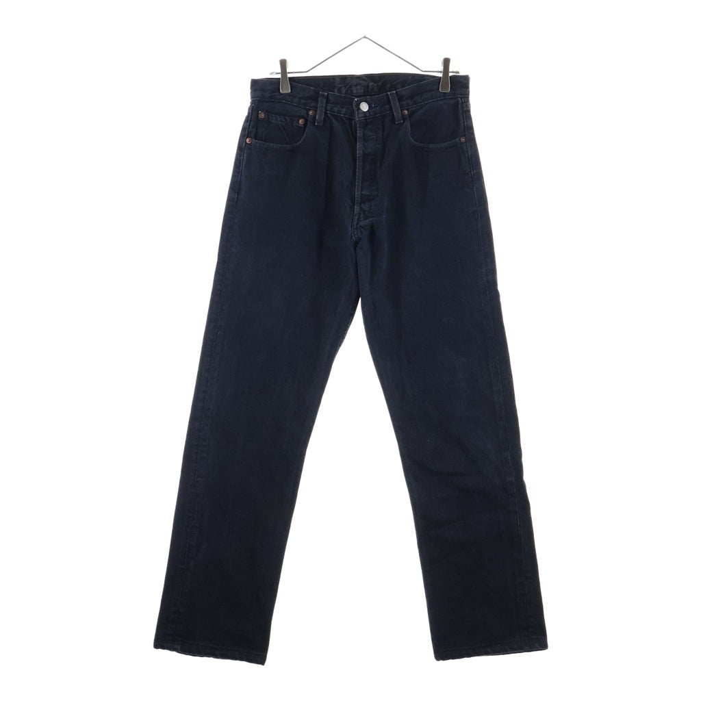 Levi's(リーバイス) 90S VINTAGE 501 後染め ボタン裏653 スモールe USA製 フライボタン デニム パンツ ブラック