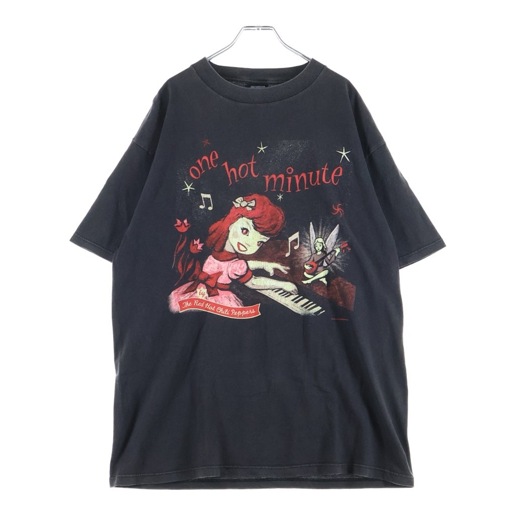 VINTAGE(ヴィンテージ) 90S RED CHILI PEPPERS ONE HOT MINUTE ワンホットミニッツ 半袖カットソーTシャツ ブラック