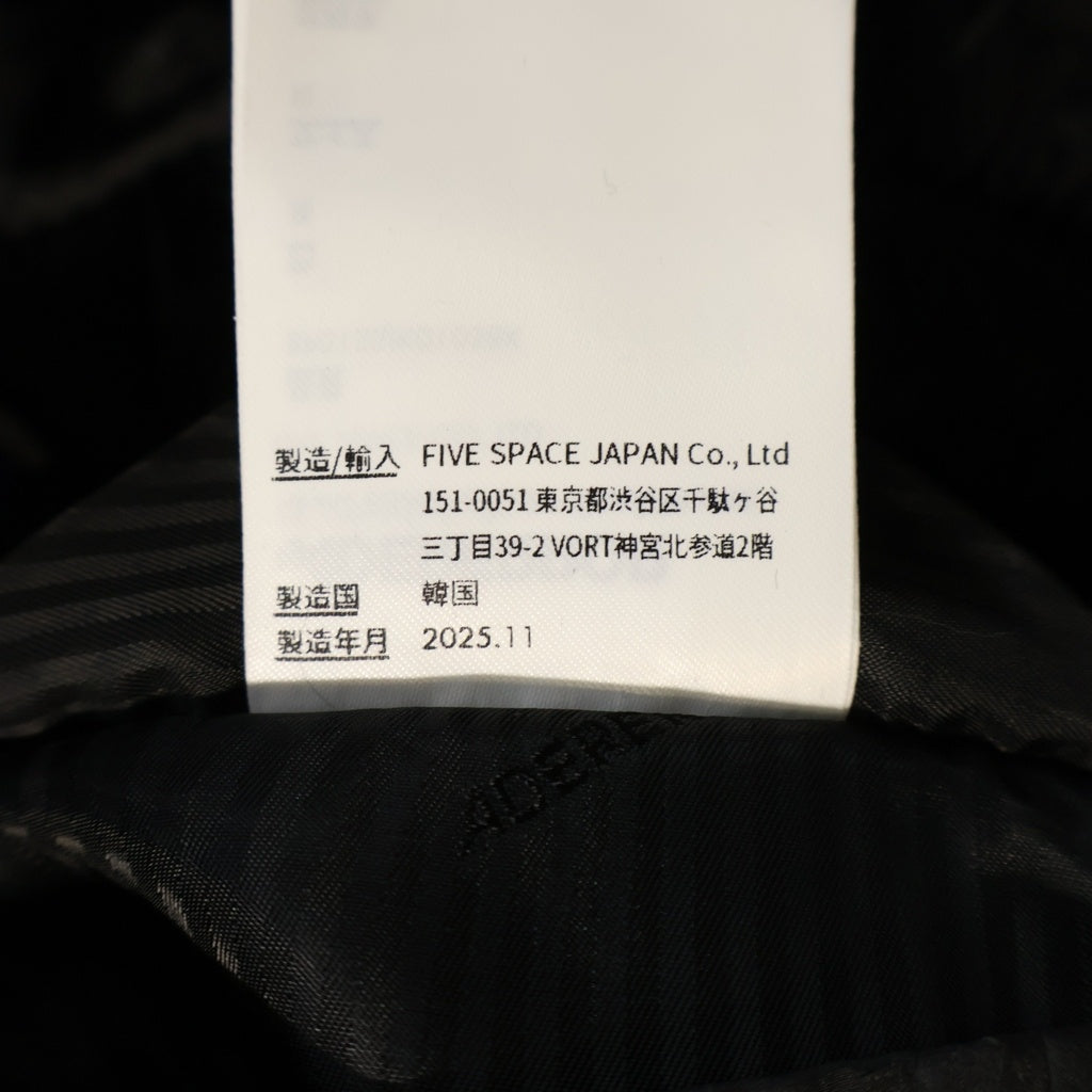 ADER ERROR(アーダーエラー) LATON JACKET PRODUCT 6 ラトン ジャケット ブラック BP01SSJK0103BK
