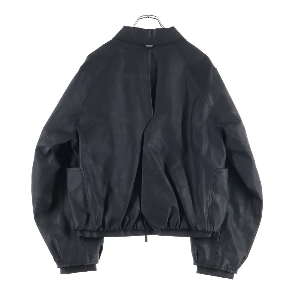 ADER ERROR(アーダーエラー) FAKE LEATHER JACKET PRODUCT 14 フェイク レザー ジャケット ブラック BP01SSJK0801BK