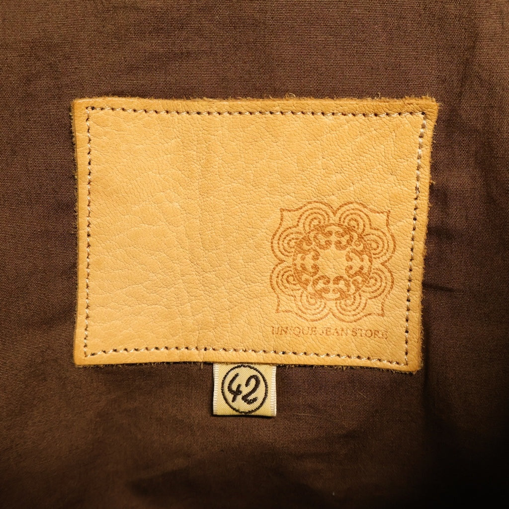 Y'2 LEATHER(ワイツーレザー) ANILINE HORSE WW2 JEAN JACKET 1st型 アニリン ホース レザー タックフロント ジャケット ブラック LB-140-T