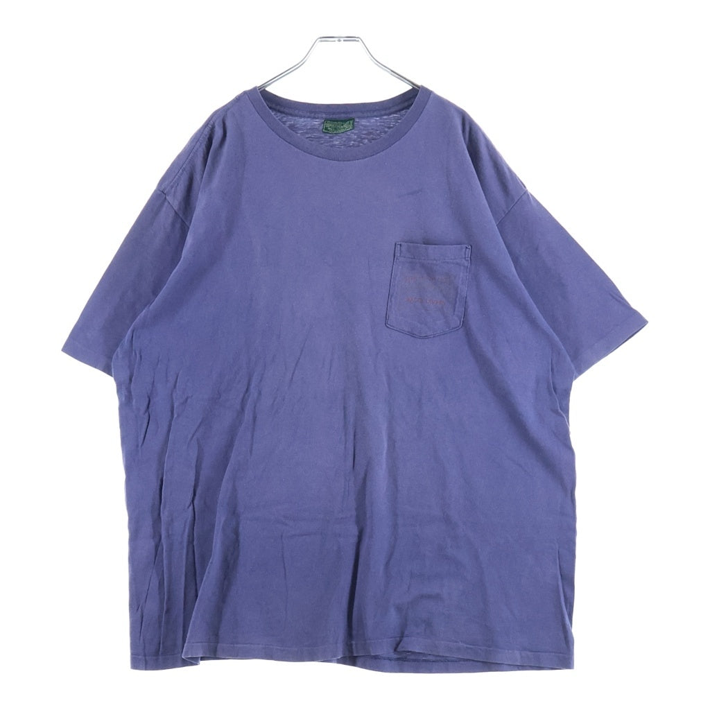 POLO RALPH LAUREN(ポロラルフローレン) COUNTRY AUTHENTIC DRY GOODS POCKET PRINT TEE カントリー 胸ポケット プリント 半袖Tシャツ カットソー パープル
