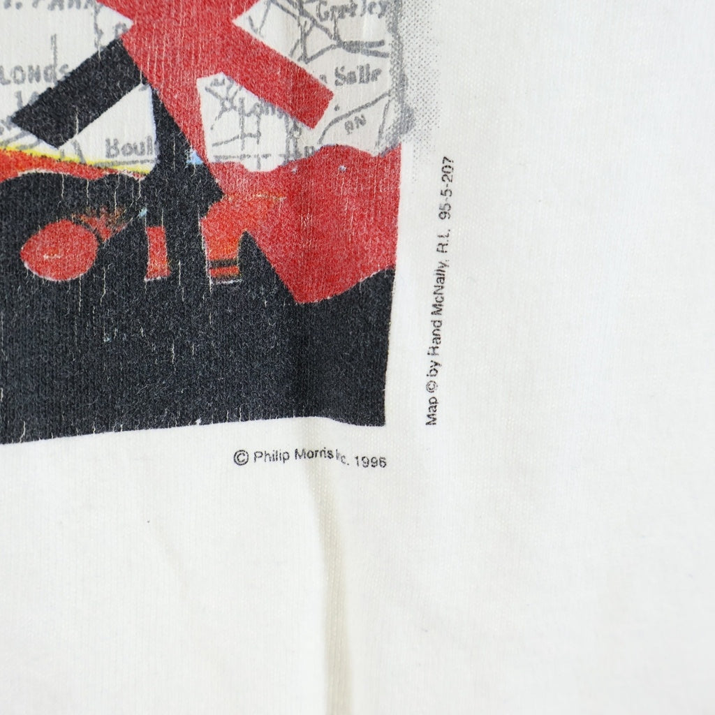 VINTAGE(ヴィンテージ) 90S MARLBORO UNLIMITED HORSE CREEK POCKET TEE マルボロ 半袖Tシャツ カットソー ホワイト