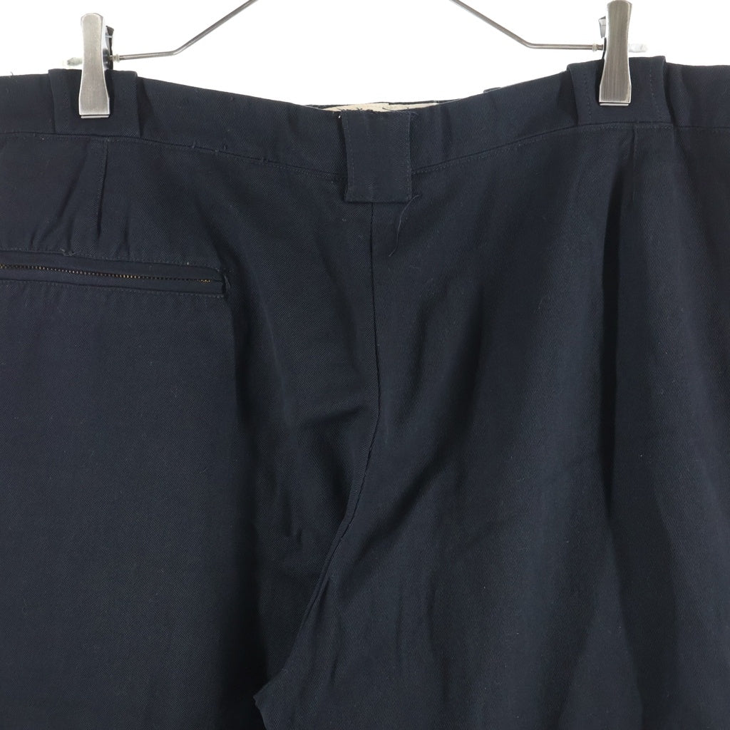 VINTAGE(ヴィンテージ) 50-60S CRAVENETTE CARROLL REED TALON ZIP WIDE SLACKS TROUSERS パンツ ブラック