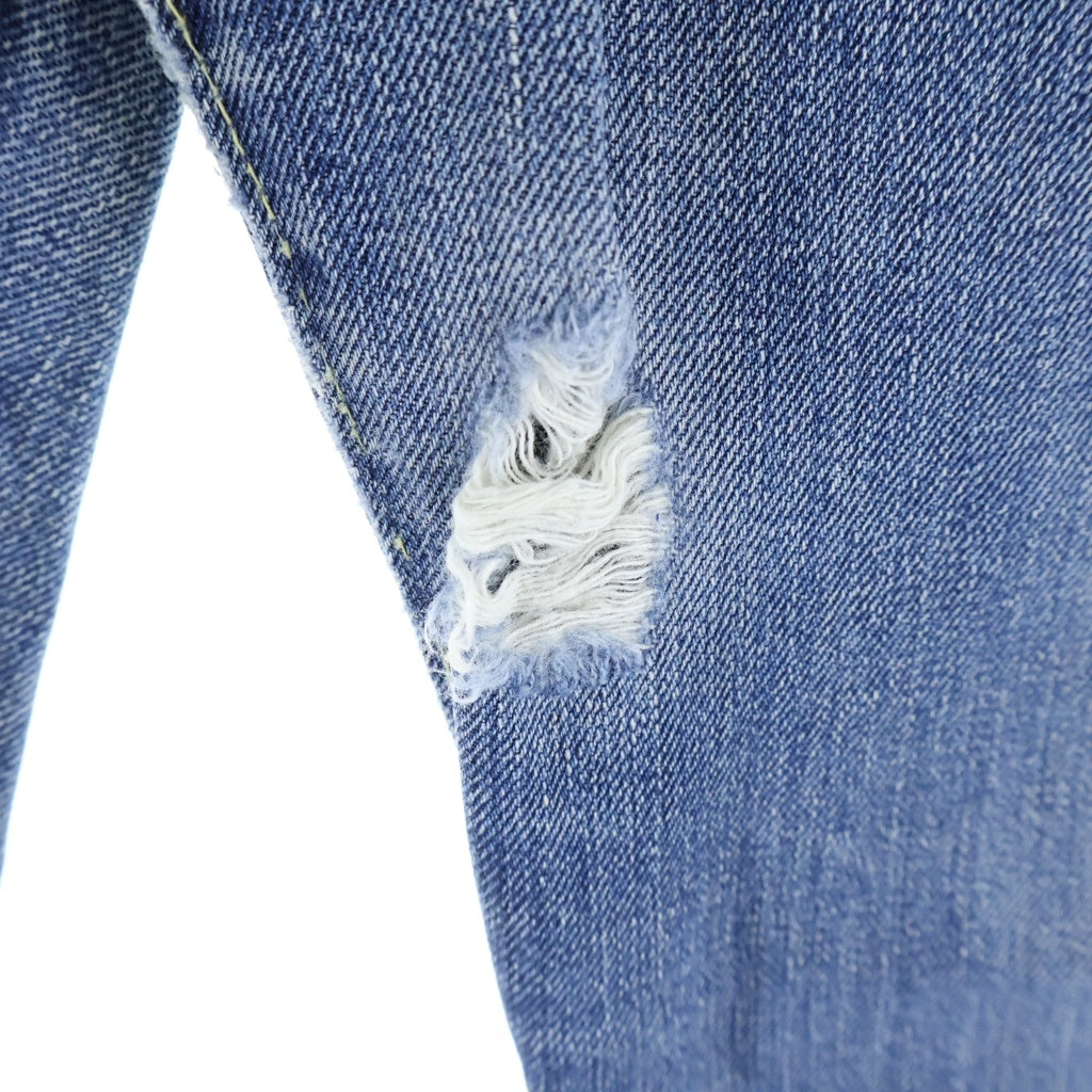 Levi's(リーバイス) 60S 505 BIGE前期 両面タブ ボタン裏6 42TALON Vステッチ ジップフライ デニムパンツ インディゴ