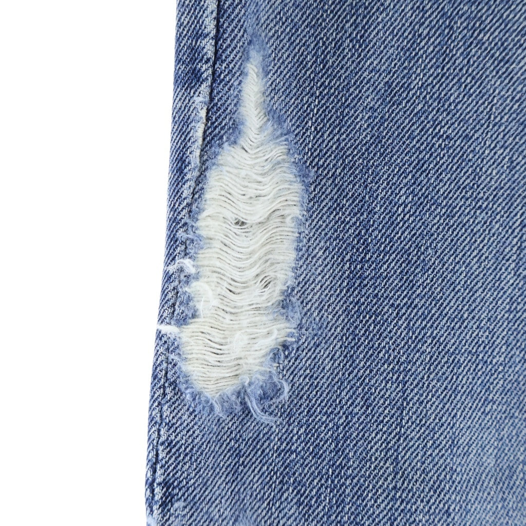 Levi's(リーバイス) 60S 505 BIGE前期 両面タブ ボタン裏6 42TALON Vステッチ ジップフライ デニムパンツ インディゴ