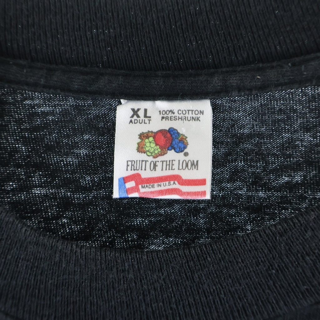 VINTAGE(ヴィンテージ) 90S TATTOO FRONT PRINT TEE USA製 タトゥー フロントプリント 半袖Tシャツ カットソー ブラック