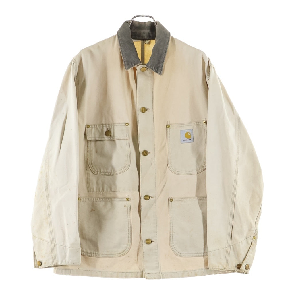 CARHARTT(カーハート) 80-90S Michigan Chore Coat USA製 星タグ ミシガン チョア コート ベージュ