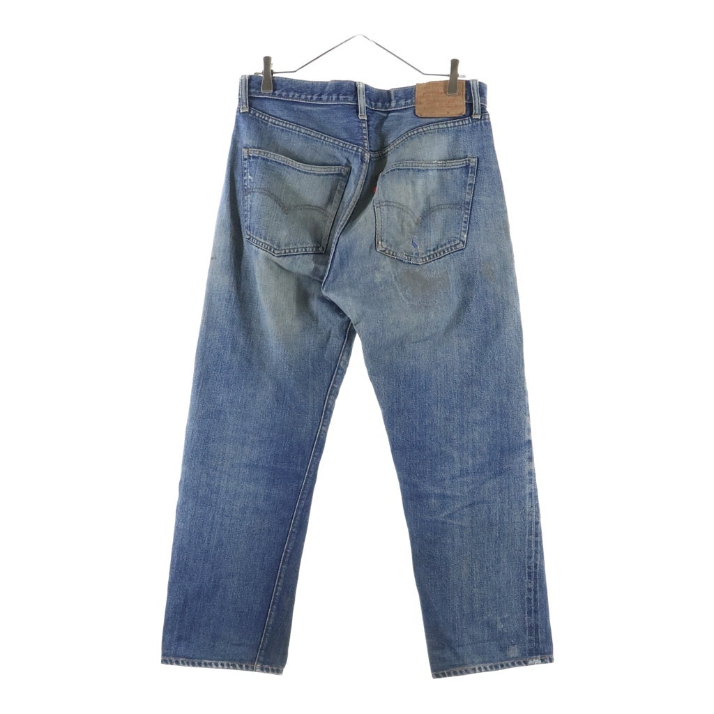 Levi's(リーバイス) 70S 501 BIG E 後期 並行ステッチ 足長R ボタン裏6 ズレカンデニムパンツ インディゴ