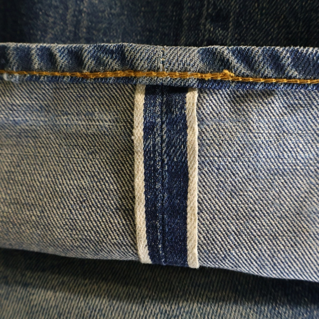 Levi's(リーバイス) 70S 501 BIG E 後期 並行ステッチ 足長R ボタン裏6 ズレカンデニムパンツ インディゴ