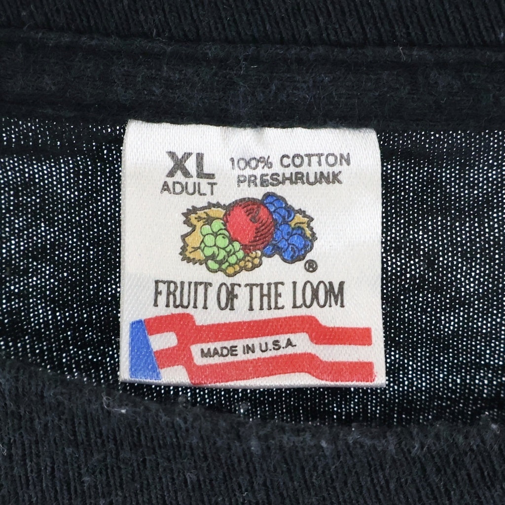 VINTAGE(ヴィンテージ) 90S BRADFORD GALLERY CURT COBAIN TEE カートコバーン 追悼 両面プリント半袖カットソーTシャツ ブラック