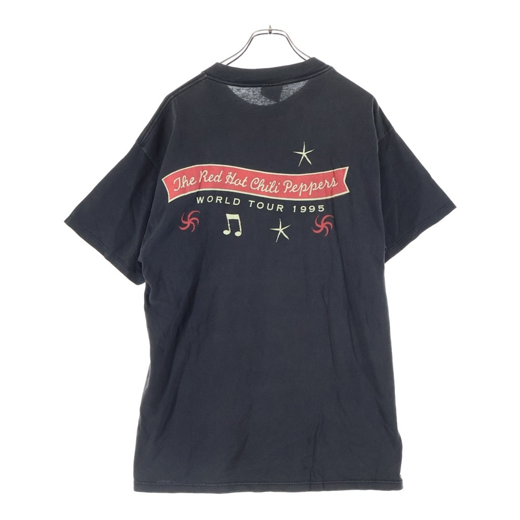 VINTAGE(ヴィンテージ) 90S RED CHILI PEPPERS ONE HOT MINUTE TEE ワン ホット ミニッツ 両面プリント半袖カットソーTシャツ ブラック