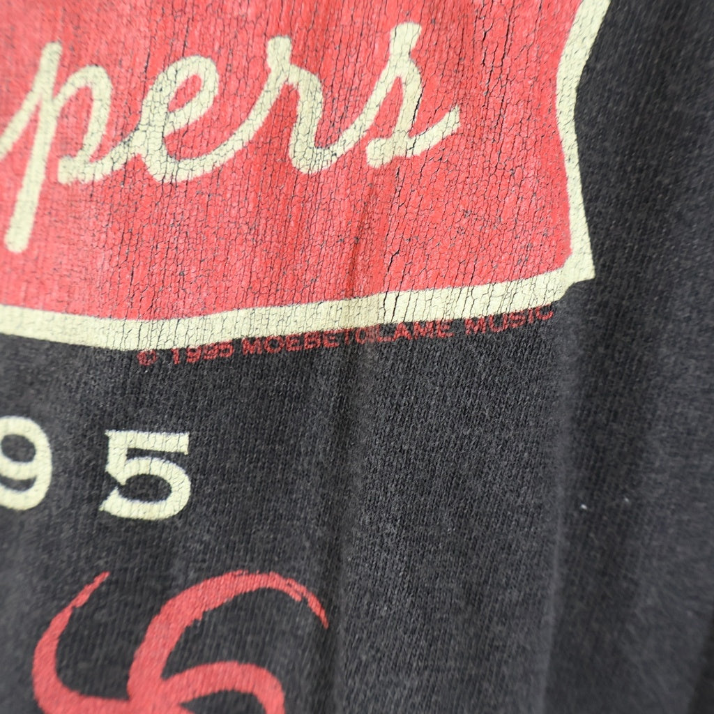 VINTAGE(ヴィンテージ) 90S RED CHILI PEPPERS ONE HOT MINUTE TEE ワン ホット ミニッツ 両面プリント半袖カットソーTシャツ ブラック