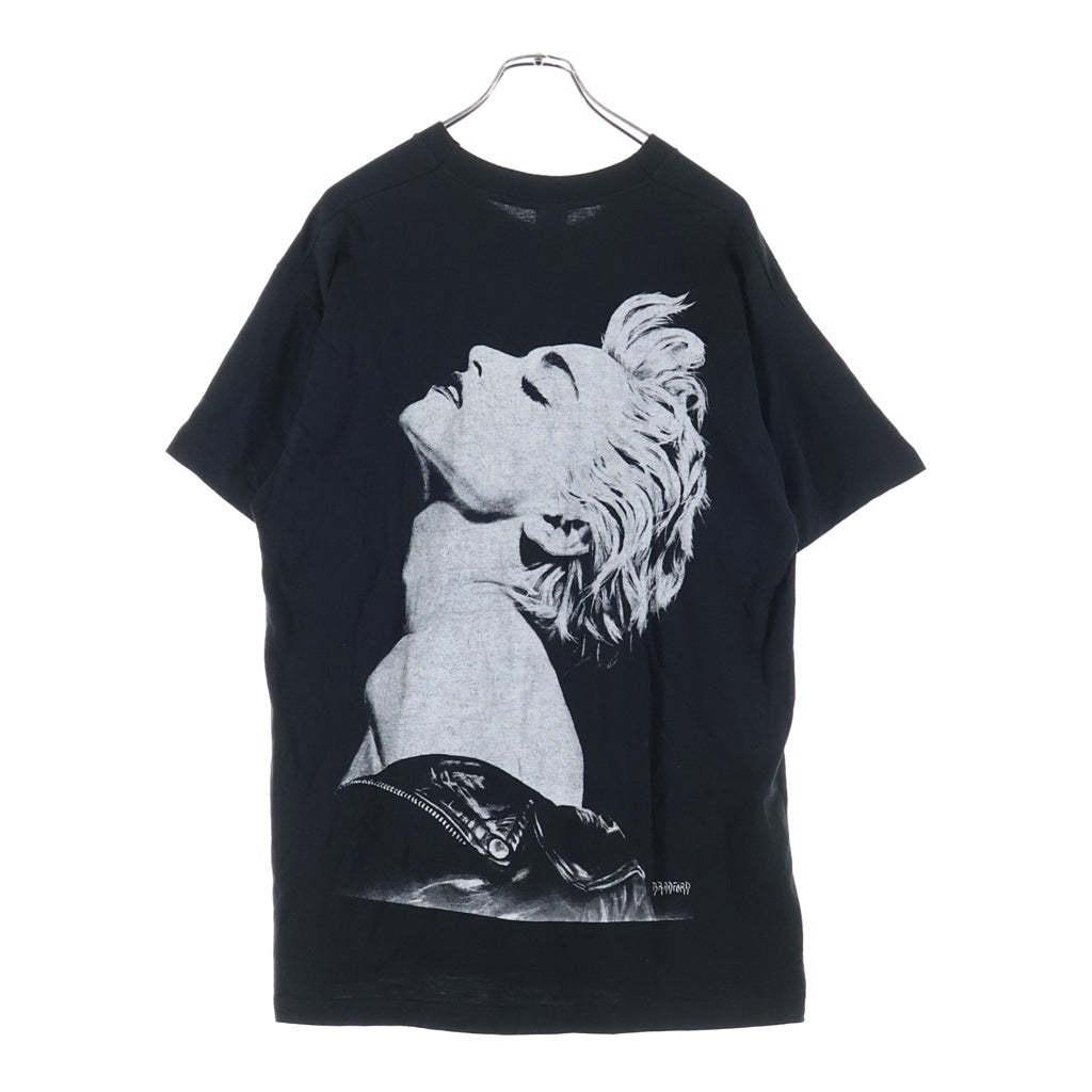 VINTAGE(ヴィンテージ) 90S BRADFORD GALLERY MADONNA TEE マドンナ 両面プリント半袖カットソーTシャツ ブラック