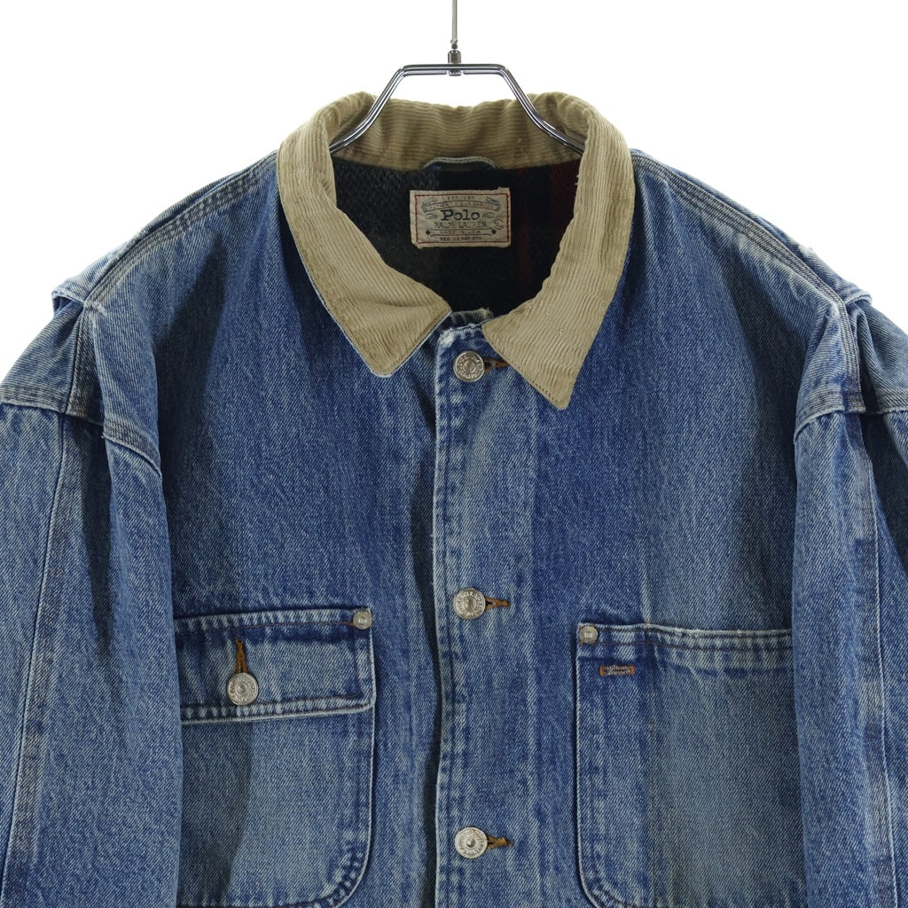 POLO RALPH LAUREN(ポロラルフローレン) 80-90S VINTAGE DENIM JACKET デニムジャケット インディゴ