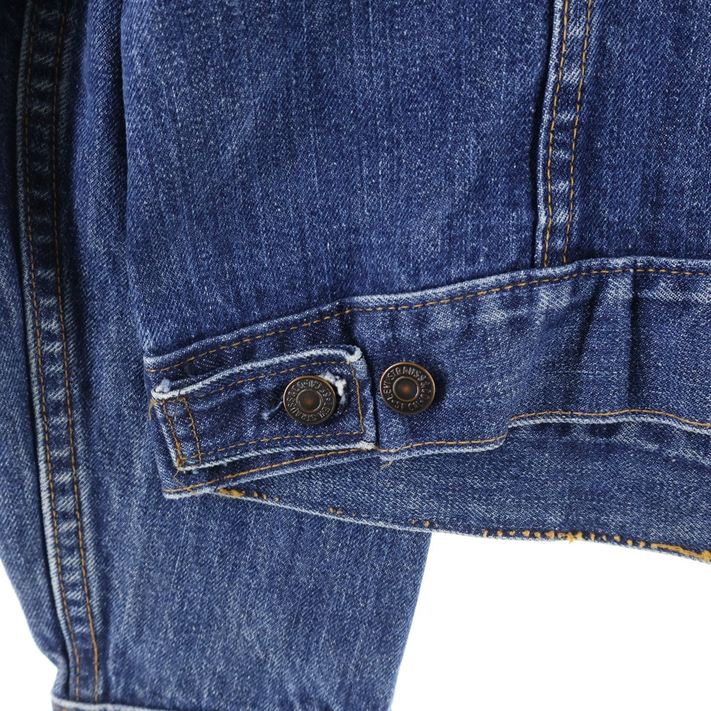 Levi's(リーバイス) 70S 70505 スモールe ボタン裏52 両面タブ 紙パッチ デニムトラッカージャケット インディゴ