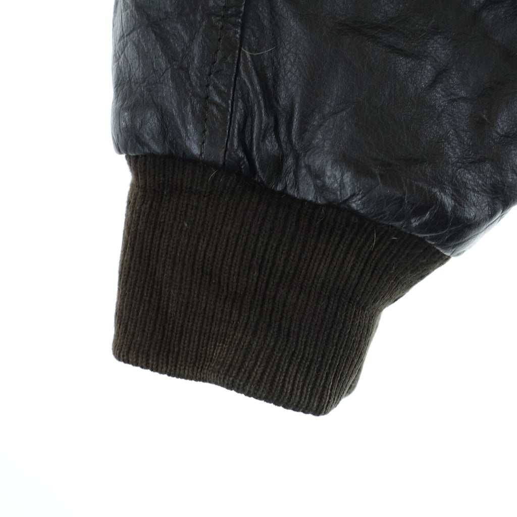 VINTAGE(ヴィンテージ) 80-90S A-2 TYPE LEATHER JACKET レザージャケット ブラック