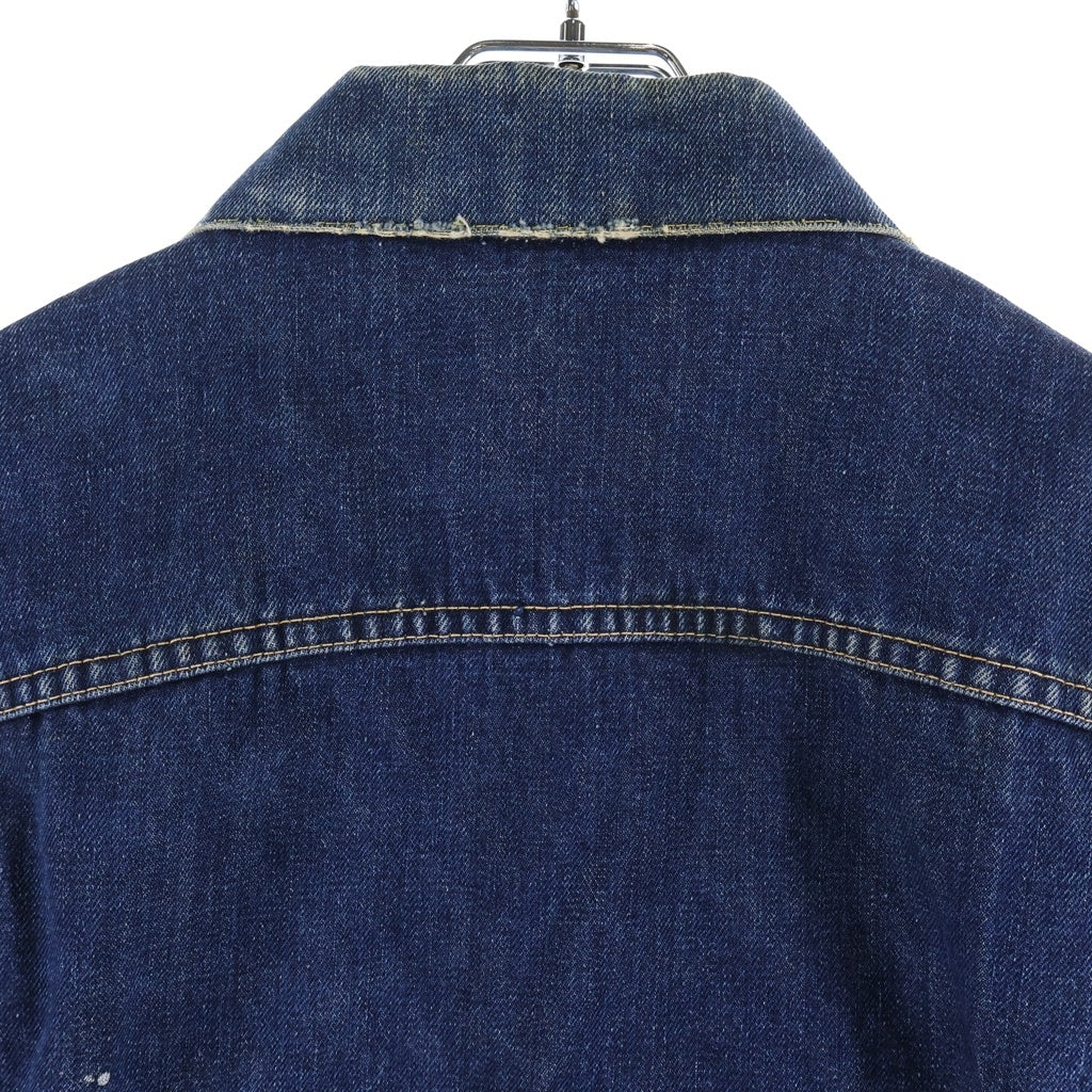 Levi's(リーバイス) 60S 559XX ボタン裏D BIG E 両面タブ 紙パッチ ブランケット無 デニムトラッカージャケット インディゴ