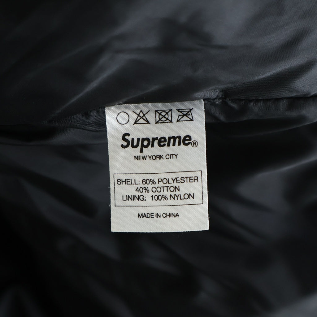SUPREME(シュプリーム) 12AW Hooded Down Vest フーデッド ダウンベスト ブラック