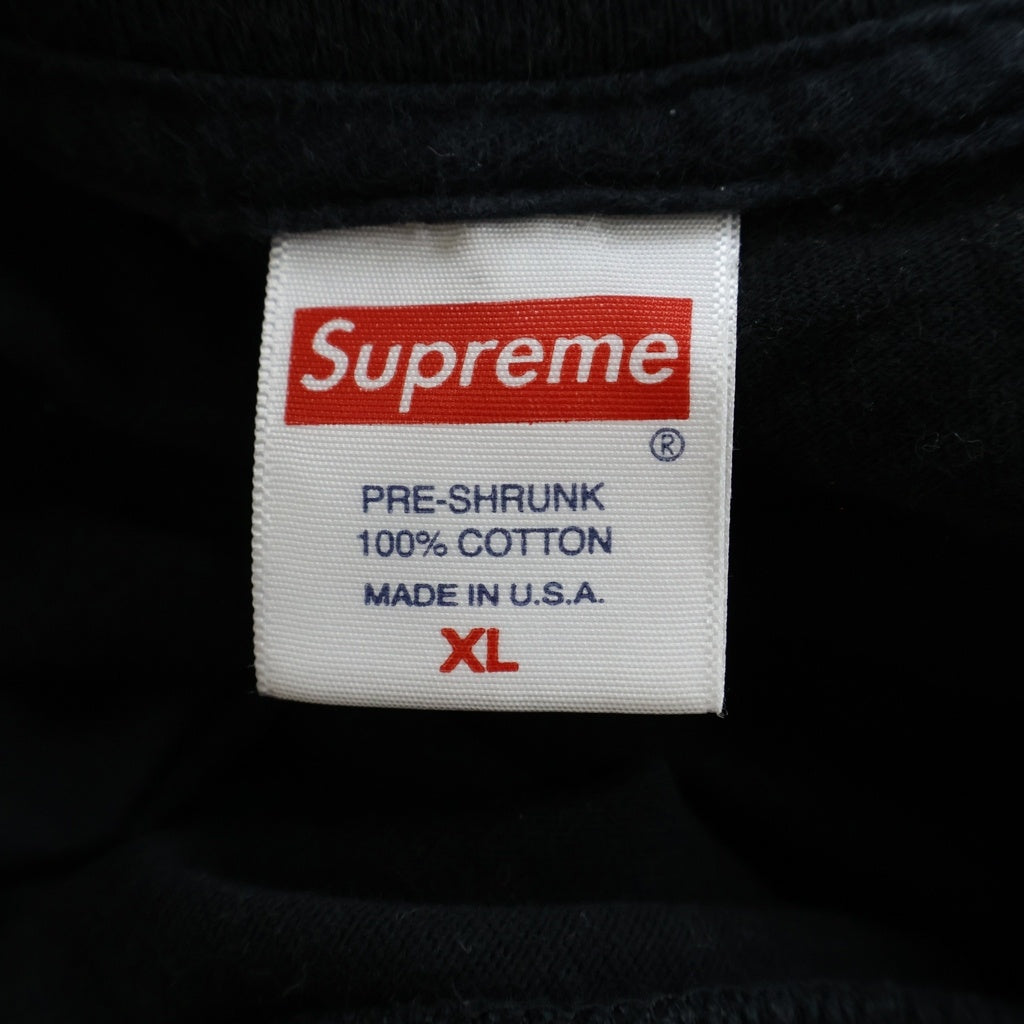 SUPREME(シュプリーム) 20AW Box Logo L/S Tee ボックス ロゴ 長袖カットソーTシャツ ブラック
