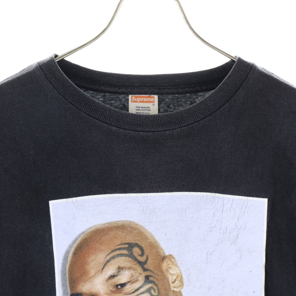 SUPREME(シュプリーム) 07SS Mike Tyson Photo Tee マイク タイソン フォト 半袖カットソーTシャツ ブラック