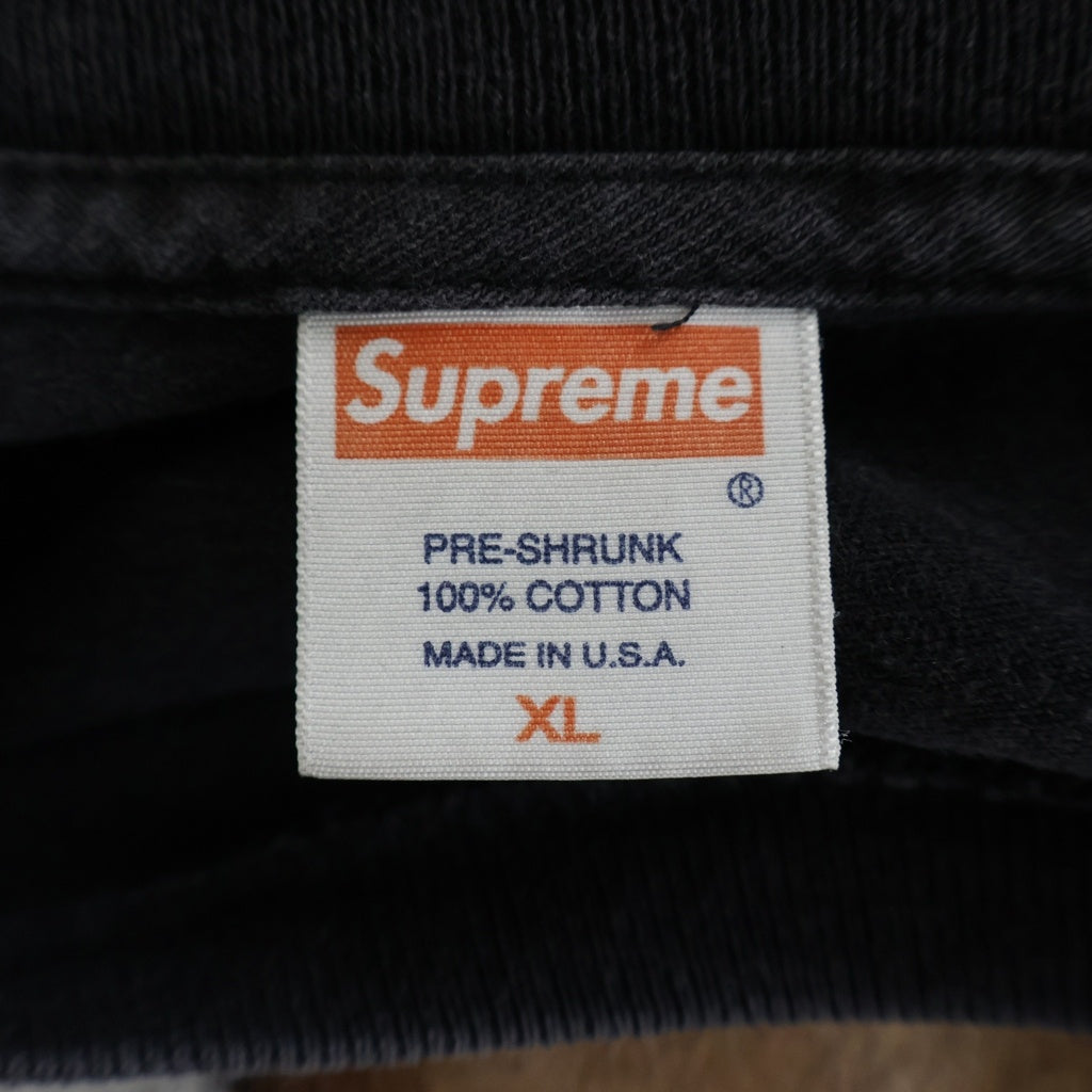 SUPREME(シュプリーム) 07SS Mike Tyson Photo Tee マイク タイソン フォト 半袖カットソーTシャツ ブラック