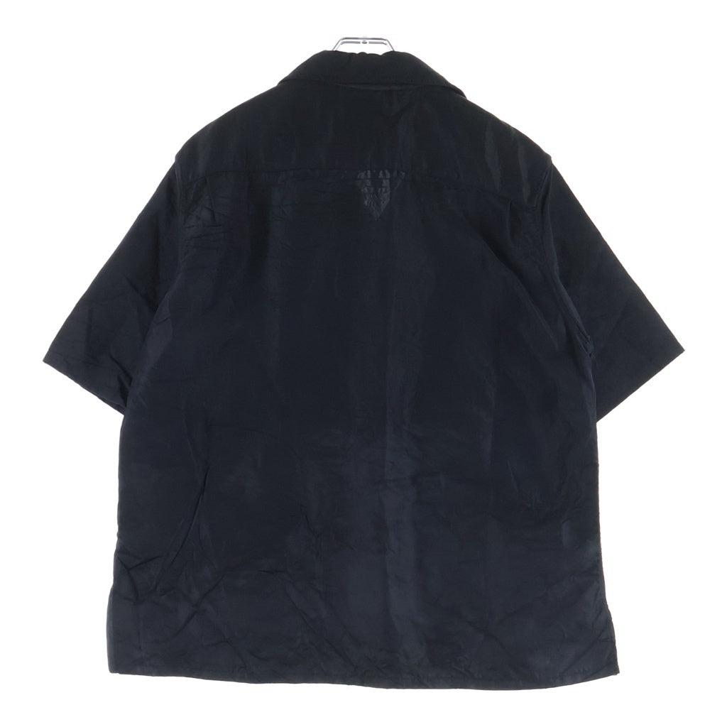 GALLERY DEPT.(ギャラリーデプト) PARKER BUTTON-UP WRINKLE SHIRT パーカー ボタンアップ リンクル シワ加工シャツ ブラック