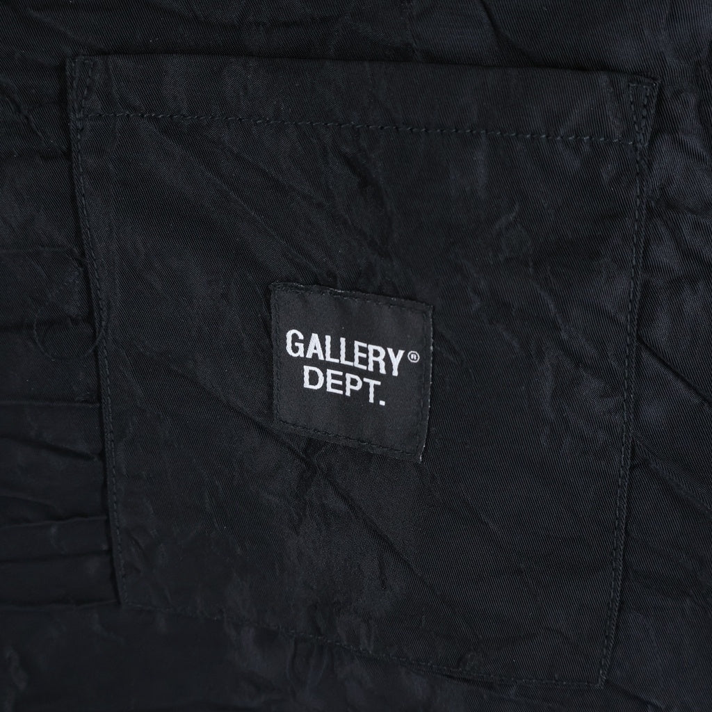 GALLERY DEPT.(ギャラリーデプト) PARKER BUTTON-UP WRINKLE SHIRT パーカー ボタンアップ リンクル シワ加工シャツ ブラック