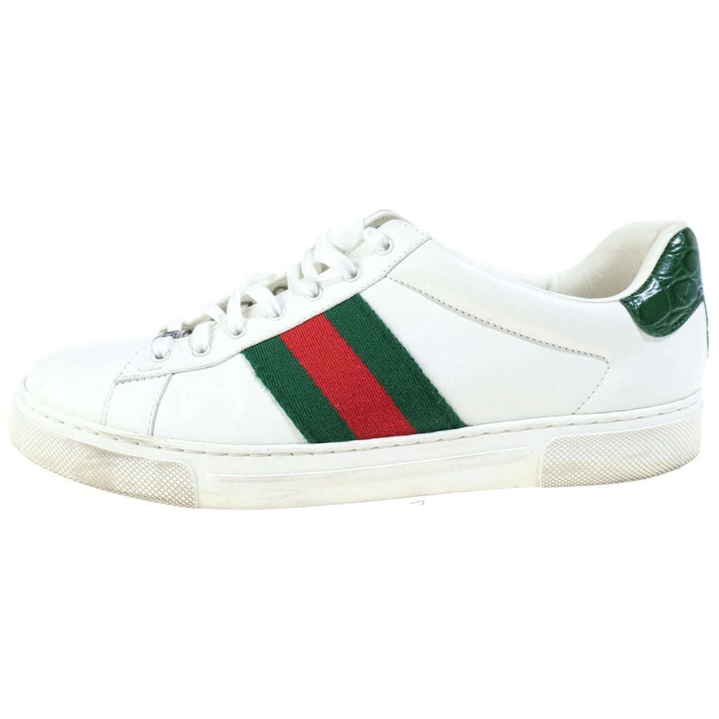 GUCCI(グッチ) WEB STRIPE SNEAKERS ウェブ ストライプ スニーカー ホワイト 757892