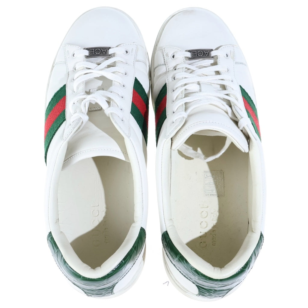 GUCCI(グッチ) WEB STRIPE SNEAKERS ウェブ ストライプ スニーカー ホワイト 757892