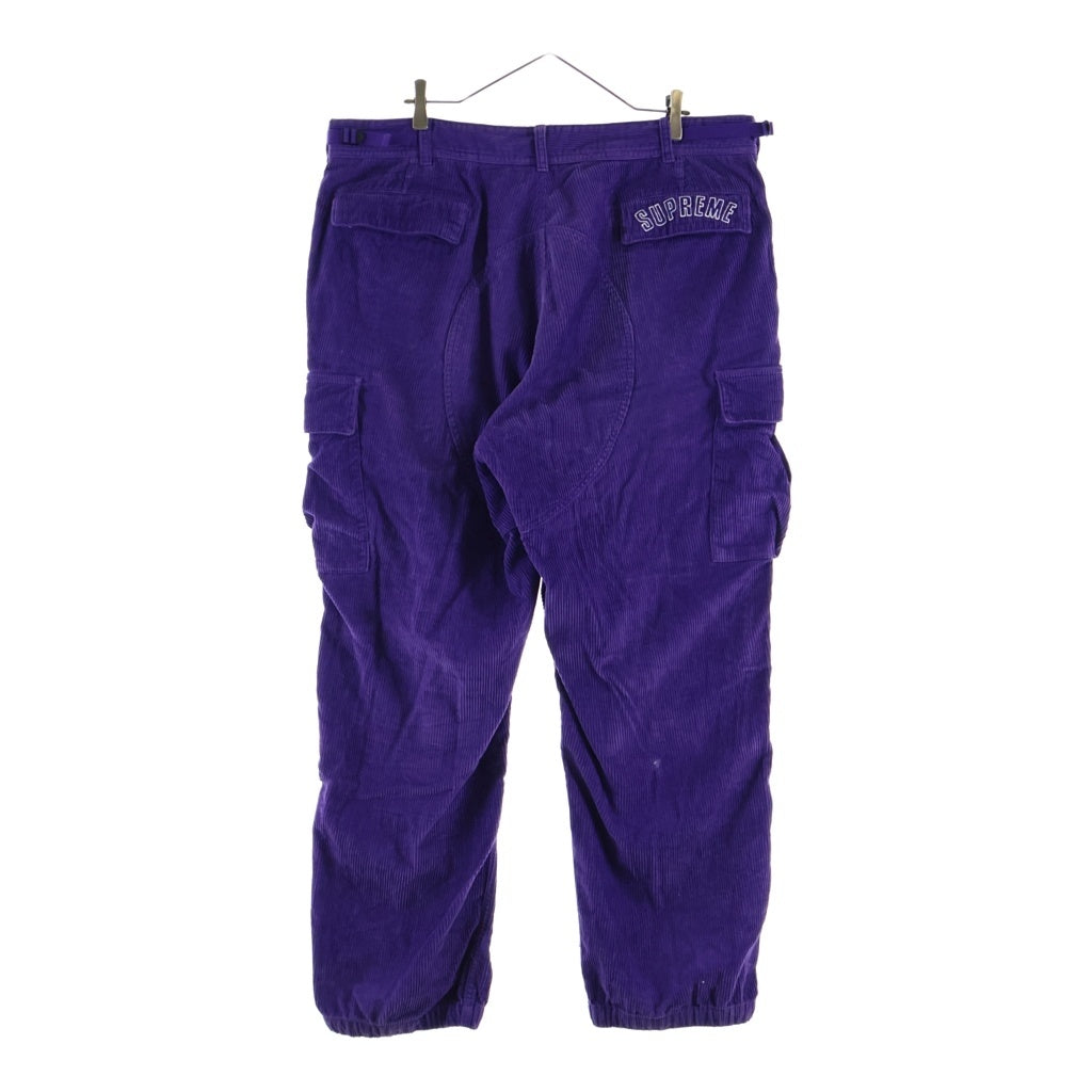 SUPREME(シュプリーム) 22SS ×NIKE Arc Corduroy Cargo Pant Purple アーク コーデュロイ カーゴ パンツ パープル DM1779-506