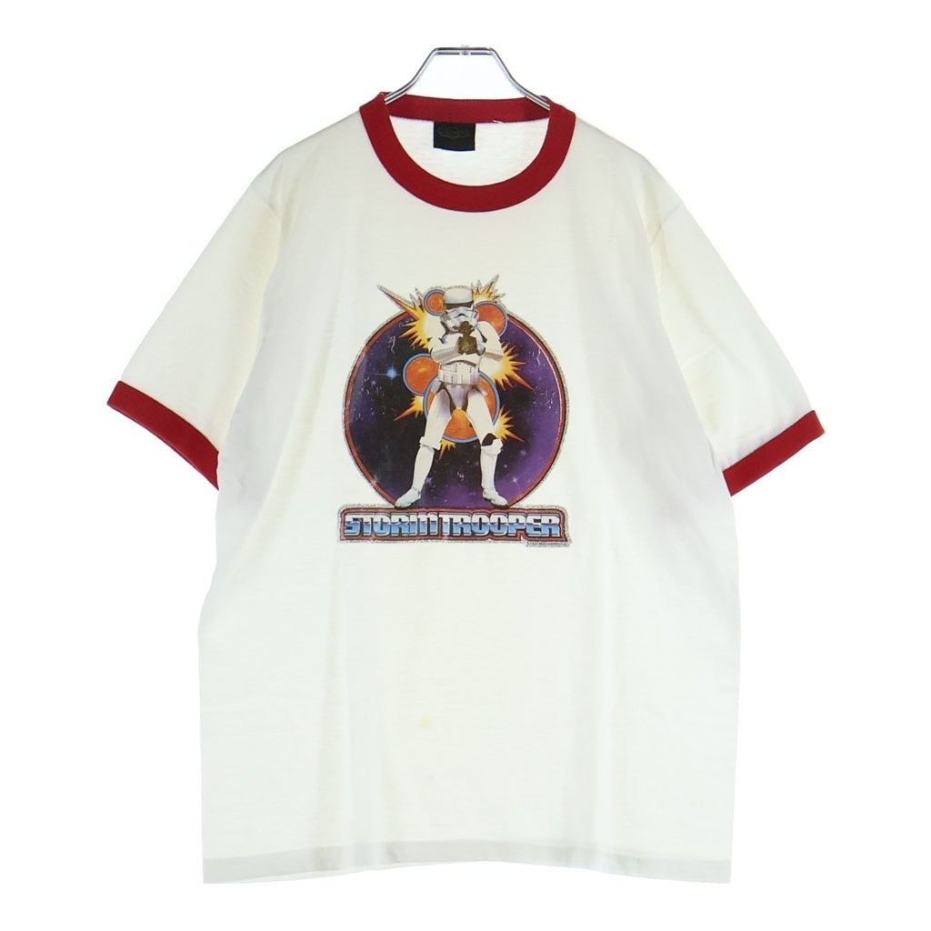 VINTAGE(ヴィンテージ) STORMTROOPER RINGER T ストームトルーパー リンガーネック 半袖Tシャツ カットソー ホワイト