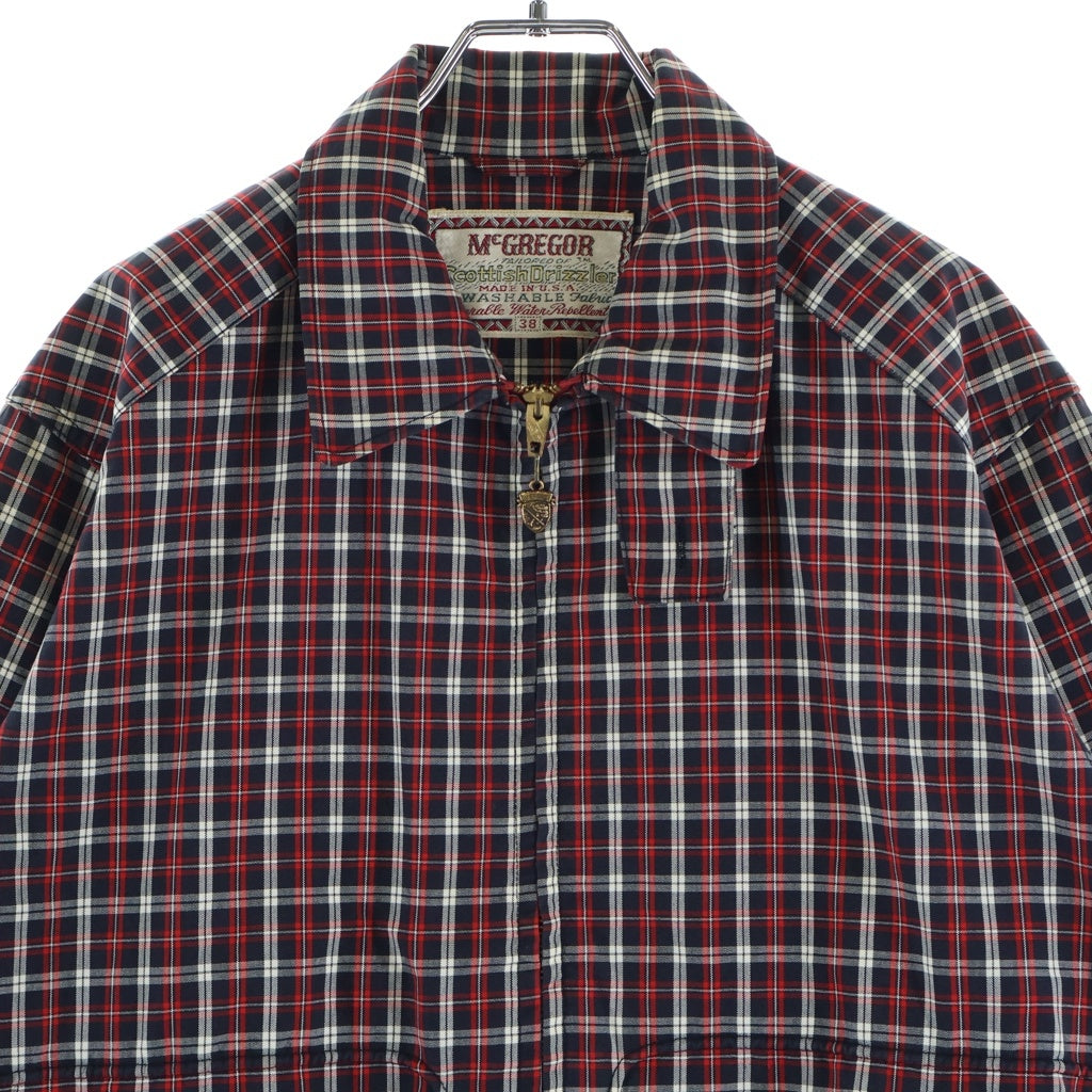 McGREGOR(マクレガー) 60S VINTAGE CHECK SWINGTOP BLOUSSON ヴィンテージ チェック スウィングトップ ブルゾン レッド/ブラック/ホワイト