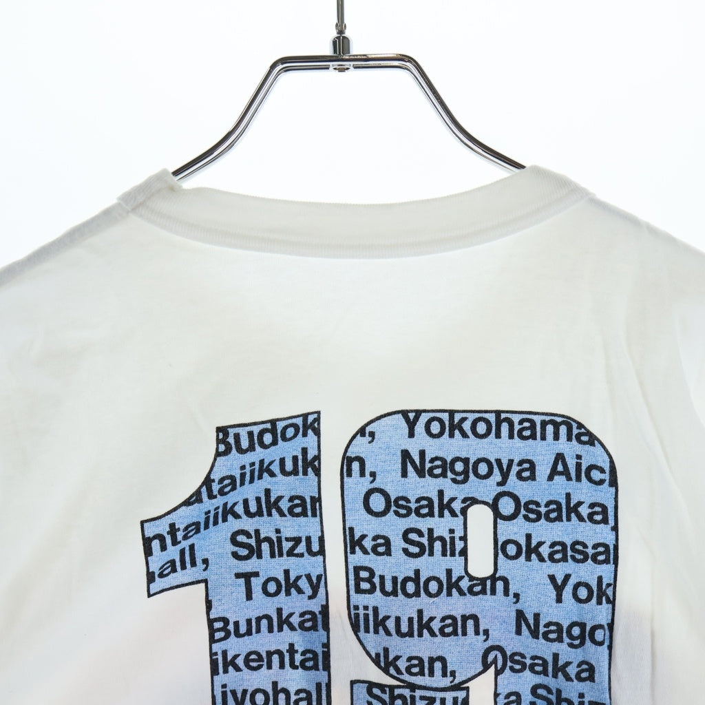 VINTAGE(ヴィンテージ) 80S BON JOVI THE TOUR 1987 ボンジョビ 両面プリント 半袖Tシャツ カットソー ホワイト