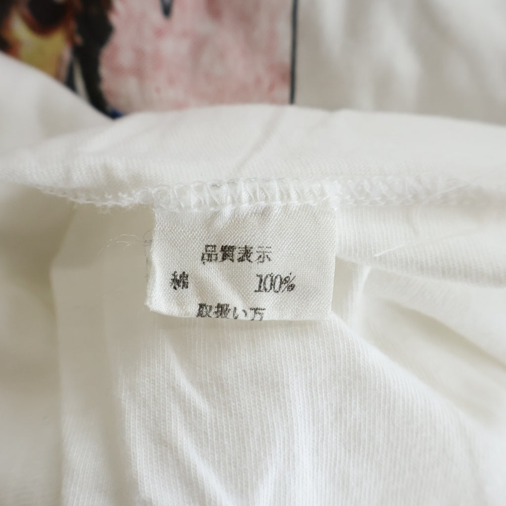 VINTAGE(ヴィンテージ) 80S BON JOVI THE TOUR 1987 ボンジョビ 両面プリント 半袖Tシャツ カットソー ホワイト