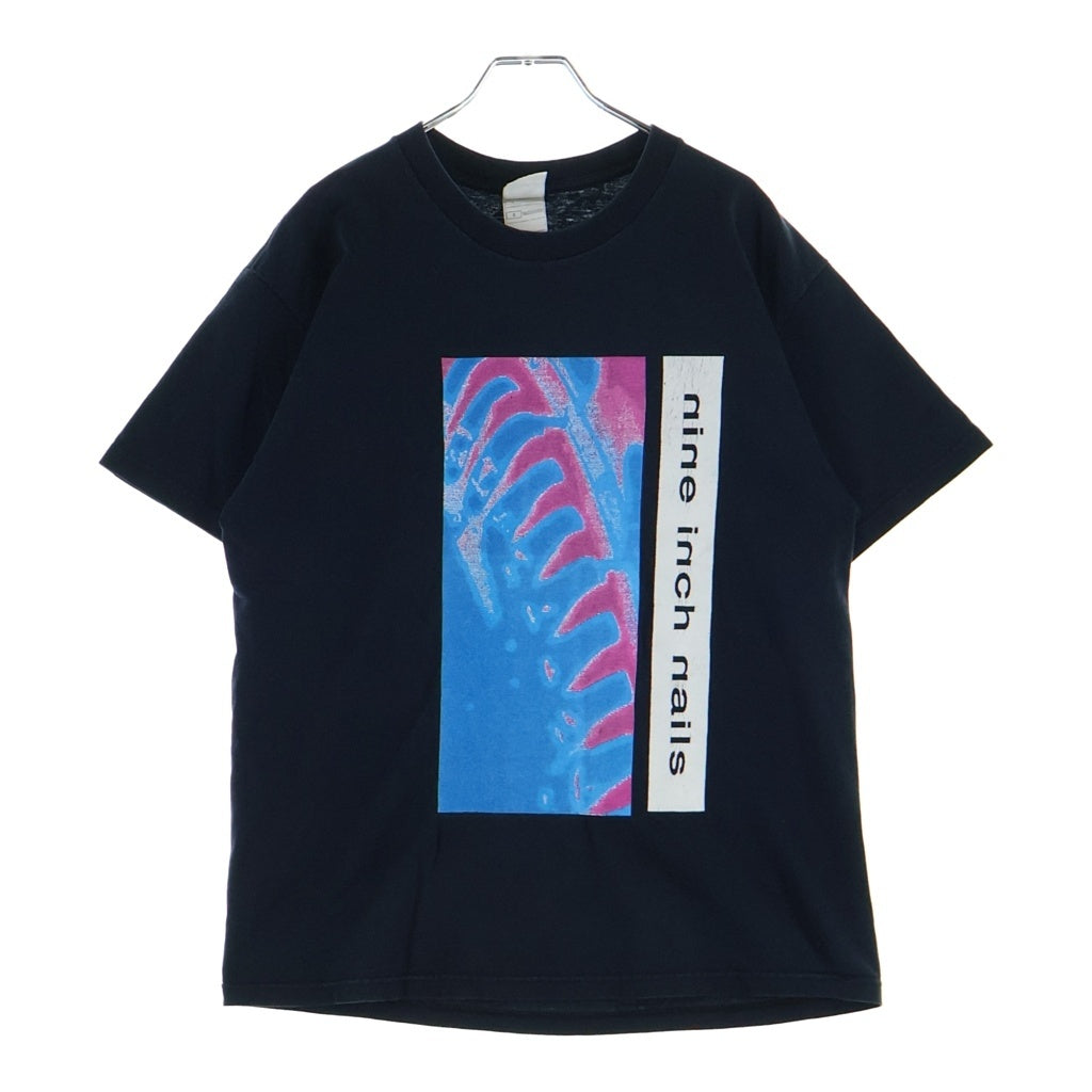 VINTAGE(ヴィンテージ) 90-00S NINE INCH NAILS HATE 1990 ナインインチネイルズ ヘイト バンドTシャツ クルーネック半袖カットソー ブラック