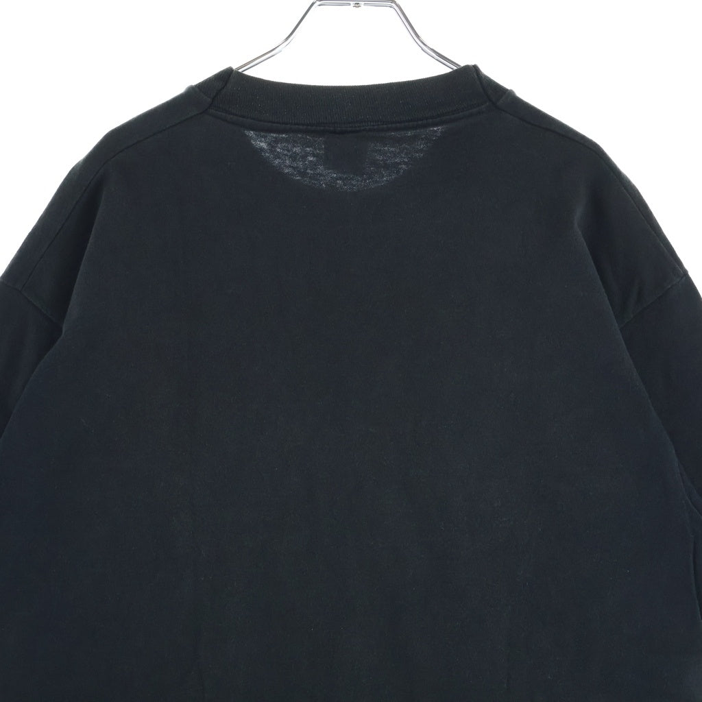 VINTAGE(ヴィンテージ) 90S SOLID TEE FRUIT OF THE LOOM 無地 シングルステッチ 半袖Tシャツ カットソー ブラック