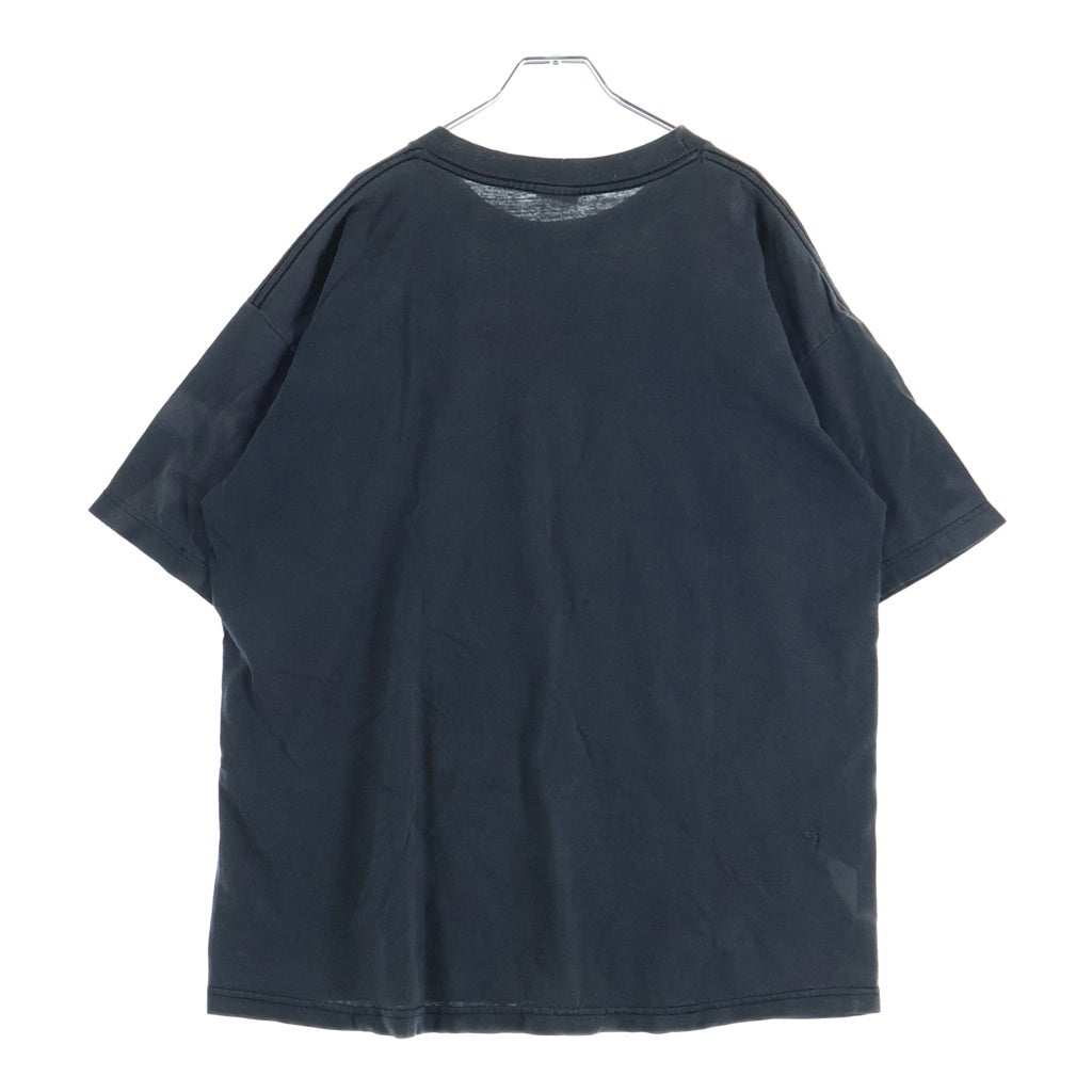 VINTAGE(ヴィンテージ) 90S RED DEVILFRAME TEE レッドデビル フレイム フロントプリント 半袖Tシャツ カットソー ブラック