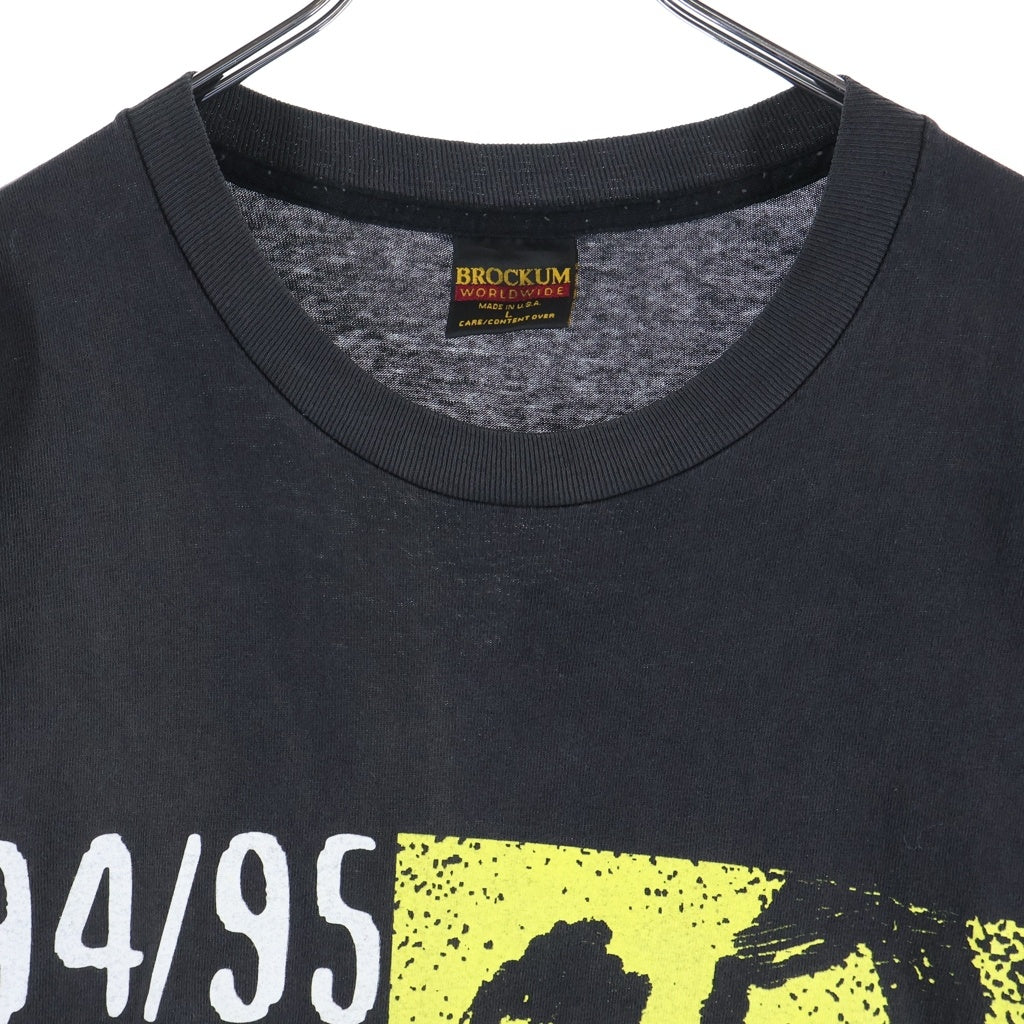 VINTAGE(ヴィンテージ) 90S ROLLING STONES VOODOO LOUNGE WORLD TOUR 94/95 ローリングストーンズ ツアー 半袖Tシャツ カットソー ブラック