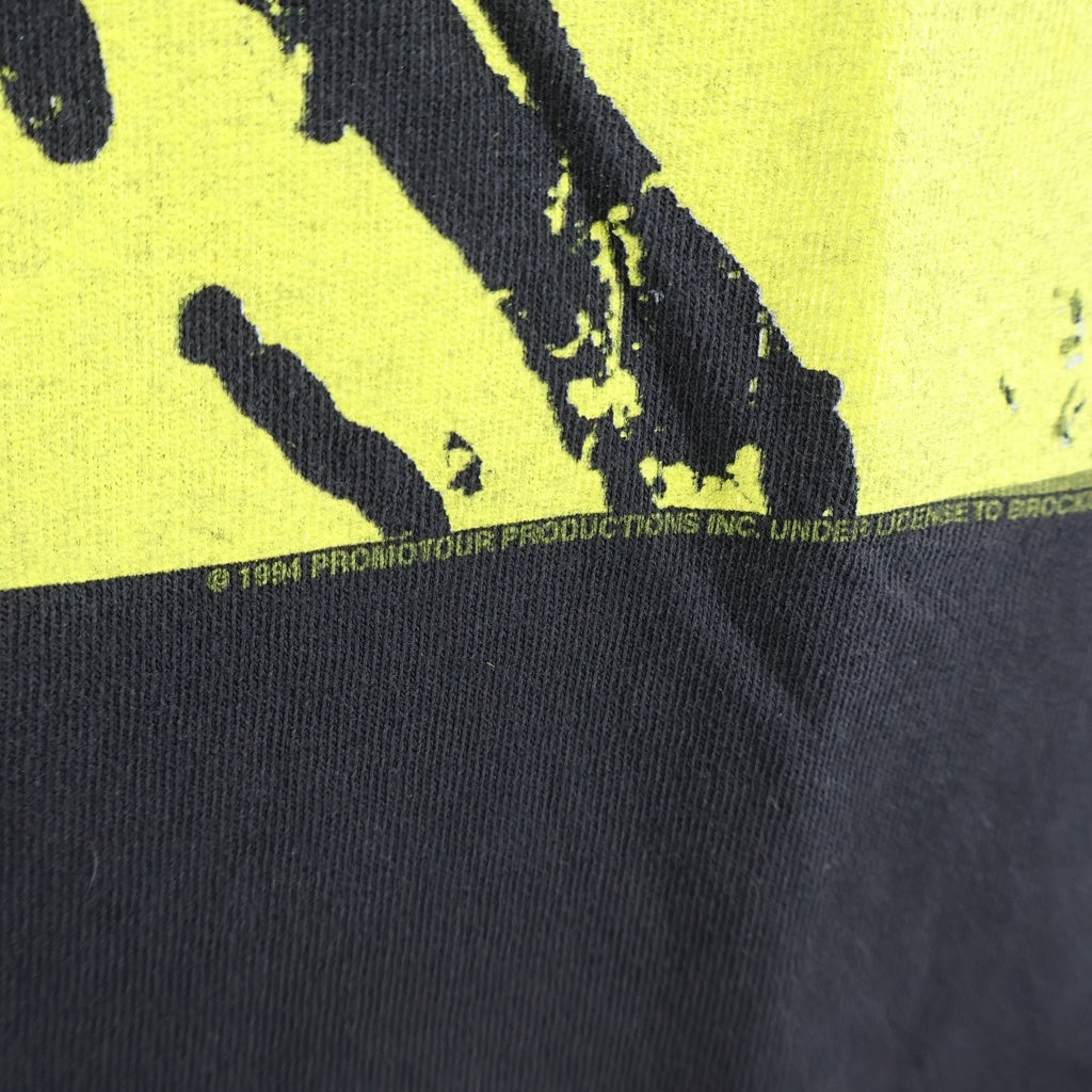 VINTAGE(ヴィンテージ) 90S ROLLING STONES VOODOO LOUNGE WORLD TOUR 94/95 ローリングストーンズ ツアー 半袖Tシャツ カットソー ブラック