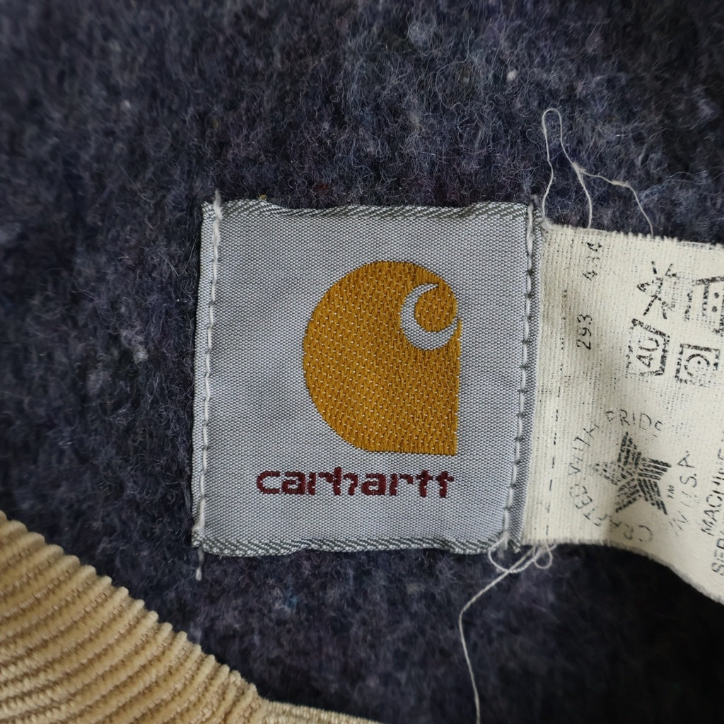 CARHARTT(カーハート) 90S BLANKET LINED TRACKER JACKET ブランケット トラッカージャケット 襟コーデュロイ ベージュ