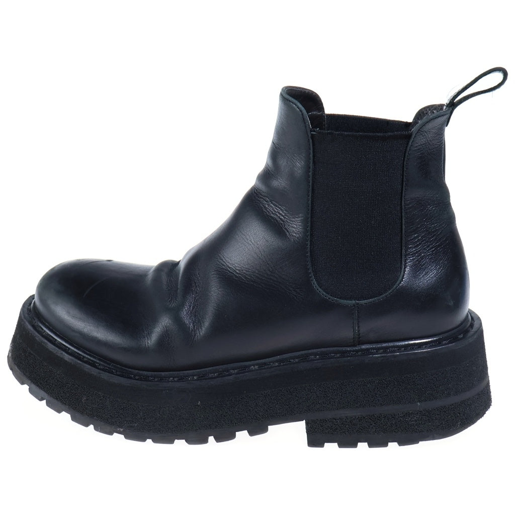 marsell(マルセル) SIDE GORE BOOTS 厚底ハイカットサイドコアブーツ ブラック