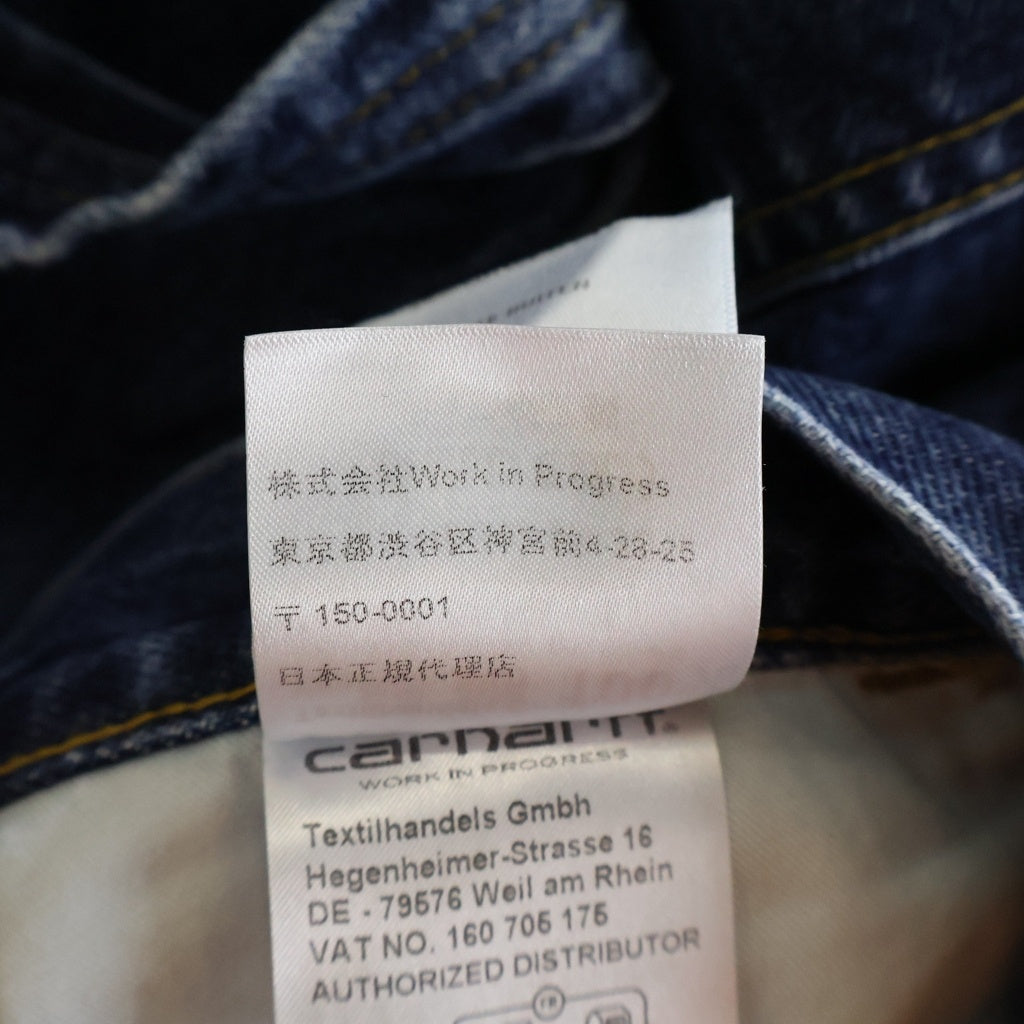 CARHARTT(カーハート) DOUBLE KNEE DENIM SHORT ダブルニーデニムショーツ インディゴ