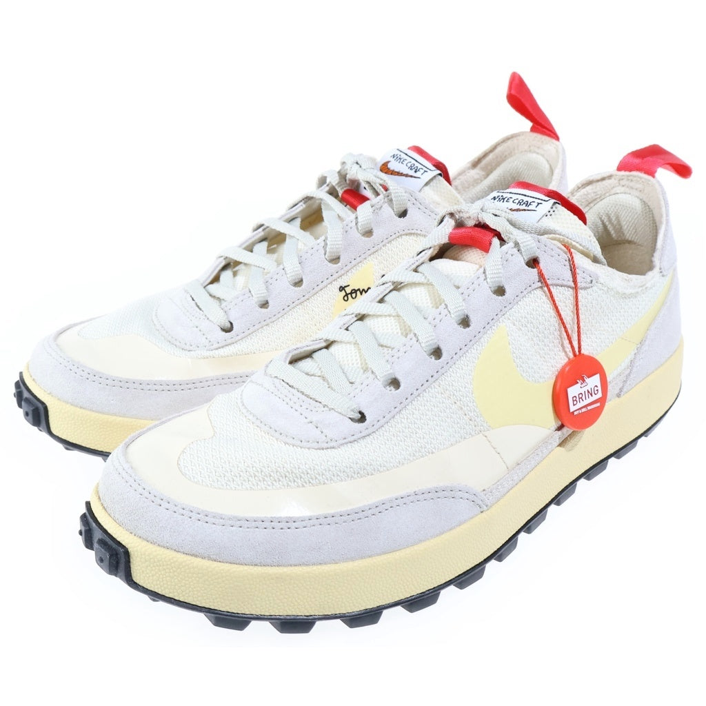 NIKE(ナイキ) ×Tom Sachs NIKECRAFT WOMEN'S GENERAL PURPOSE SHOE LOSER トムサックス ジェネラル パーパス シュー ルーザー ローカットスニーカー ホワイト/レッド IV5773-001