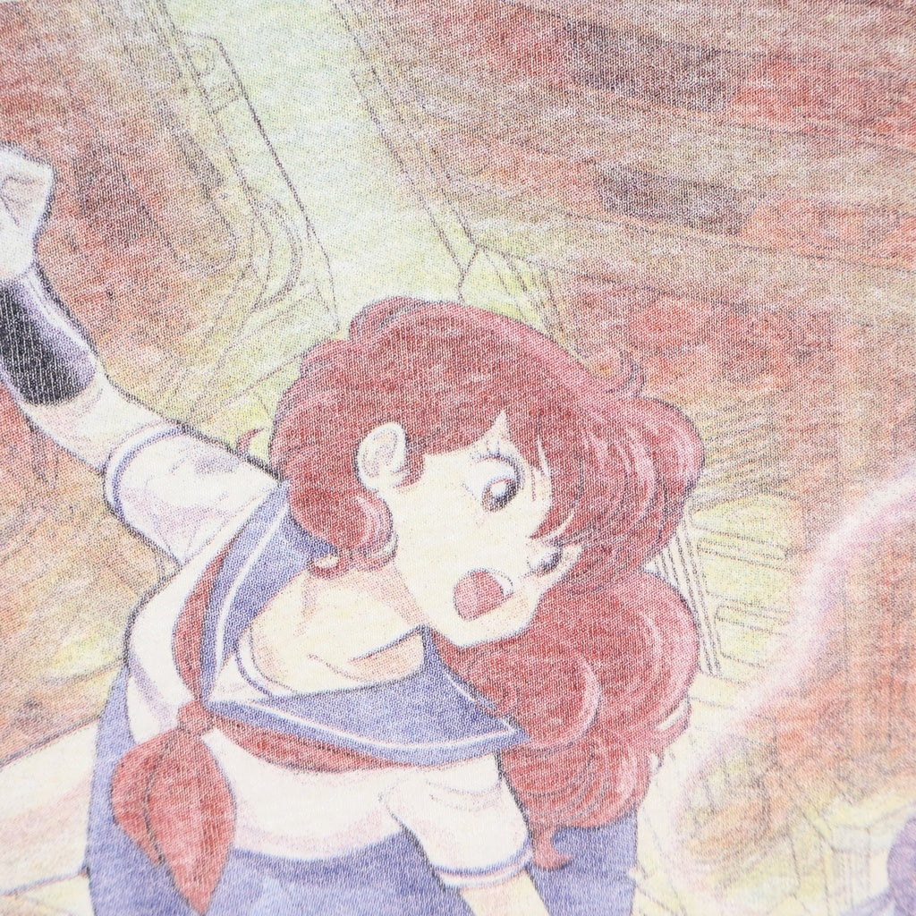 VINTAGE(ヴィンテージ) 90S プロジェクトA アニメTシャツ FRUIT OF THE LOOM クルーネック半袖カットソー ホワイト