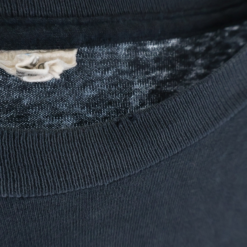 VINTAGE(ヴィンテージ) CALIFORNIA PERFORMANCEIRON FLAME SKULL L/S TEE フレイム ファイヤー スカル 長袖Tシャツ カットソー ブラック